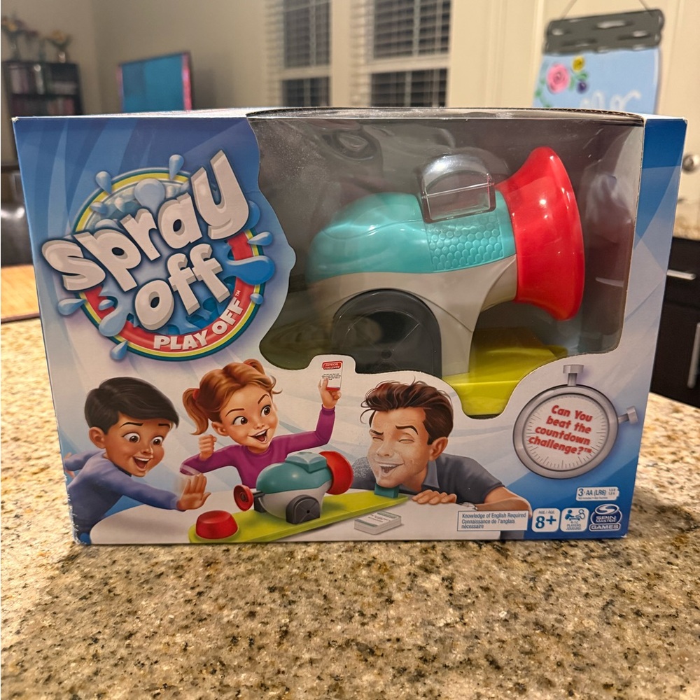 Spray off board game BRAND NEW